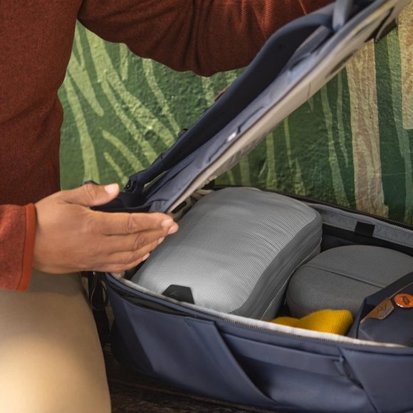 4.5L to 9L Nylon Cube Small for Quick and Efficient Packing Straight Zip - Picture 6 of 7